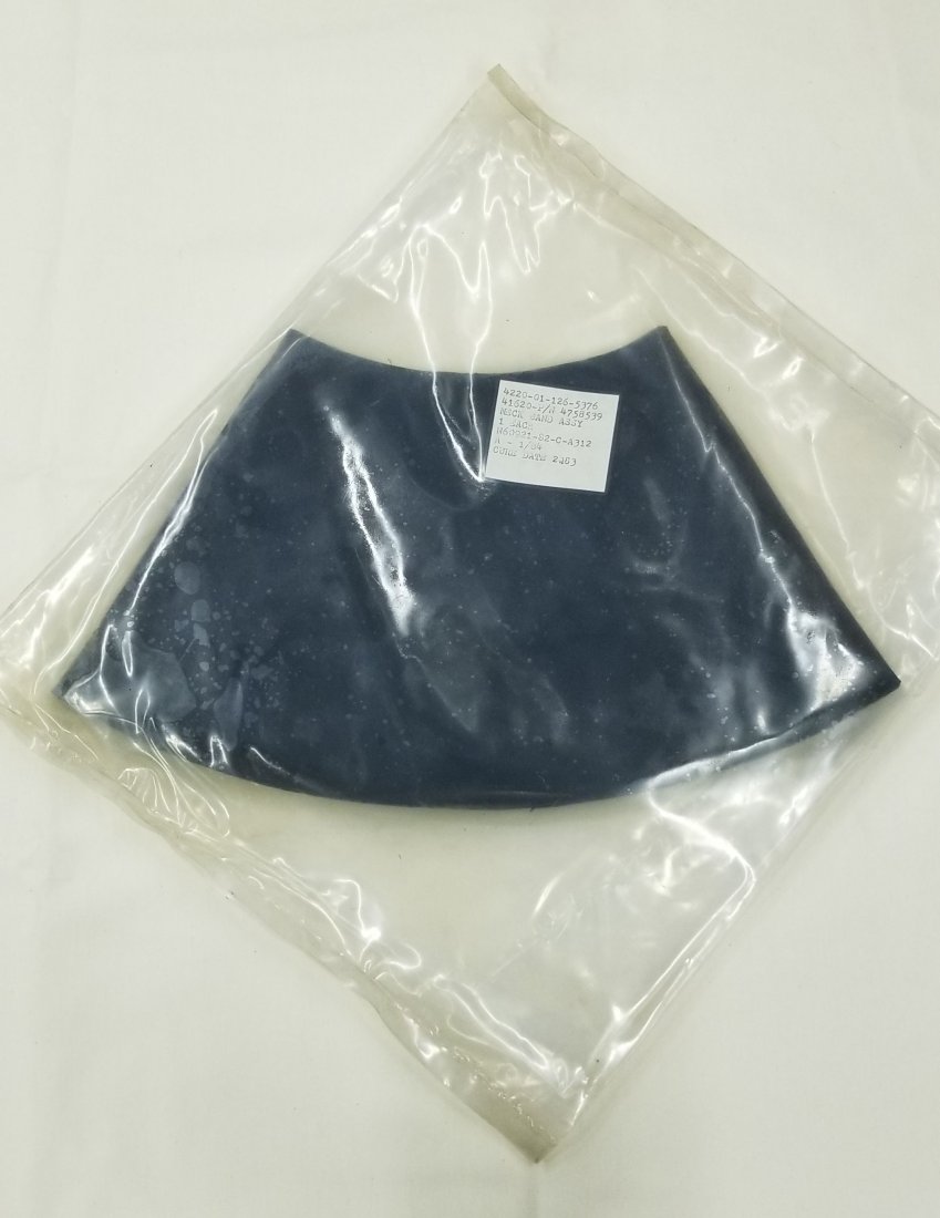 Mark 12 Diving Helmet Neck Band Assembly NOS: New old stock (NOS) sealed Neck Band Assembly for Mark 12 diving helmet.