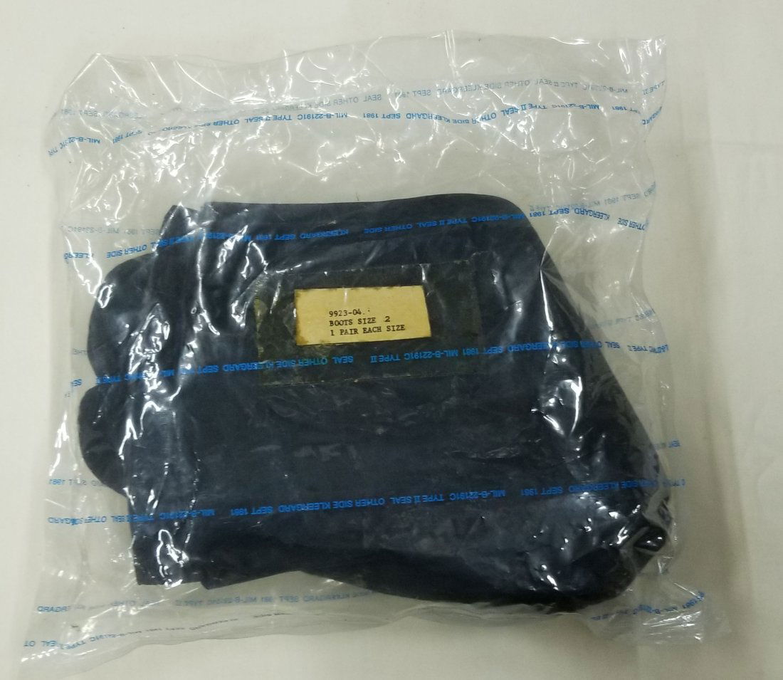 Mark 12 Diving Suit Neoprene Boots Size 2 NOS: New old stock (NOS) size 2 neoprene boots 1 pair, sealed.