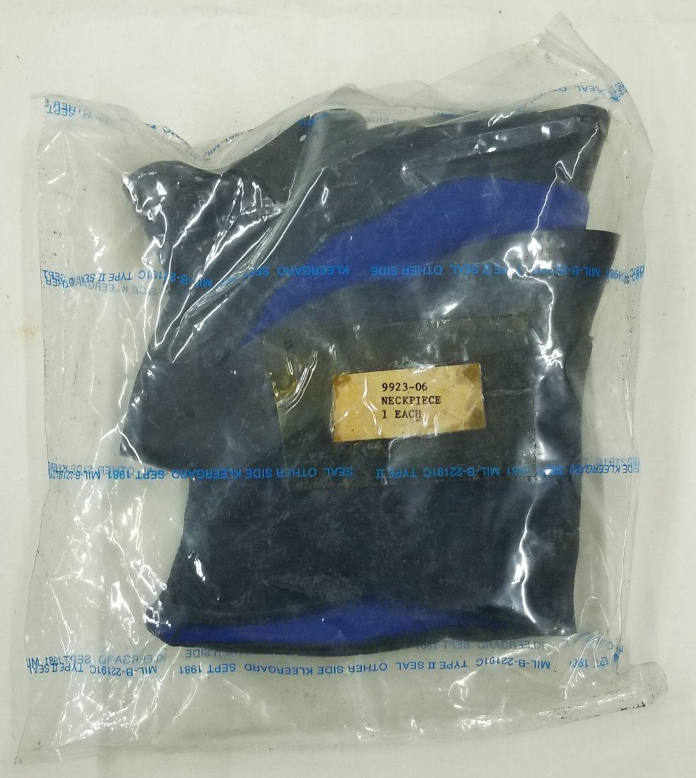 Mark 12 Diving Helmet Neckpiece OS Sealed: New old stock (NOS) Mark 12 helmet neckpiece, 1 sealed.