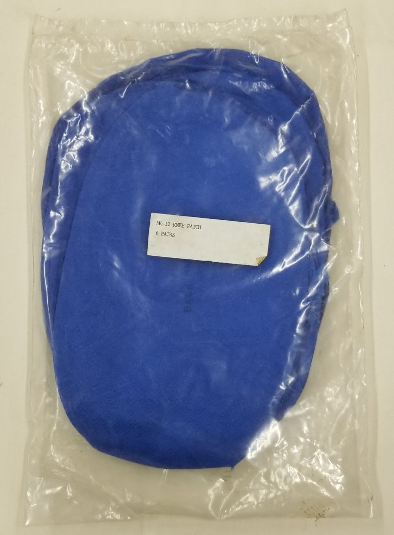 Mark 12 Diving Suit Knee Patch, 6 Pairs NOS Sealed: New old stock (NOS) Mark 12 dive suit knee patches, 6 pairs, sealed.