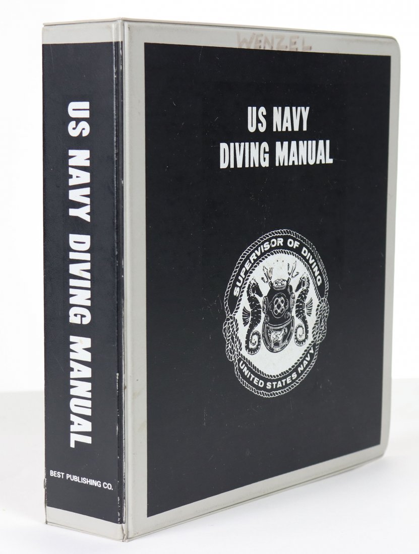 US Navy Diving Manual 1979 – Mark V & Mark XII: U.S. Navy Diving Manual circa 1979. Official authentic government publication from the US Navy Department in Washington, DC. This volume is very comprehensive. By 1980 both the Mark V and Mark 12 syst