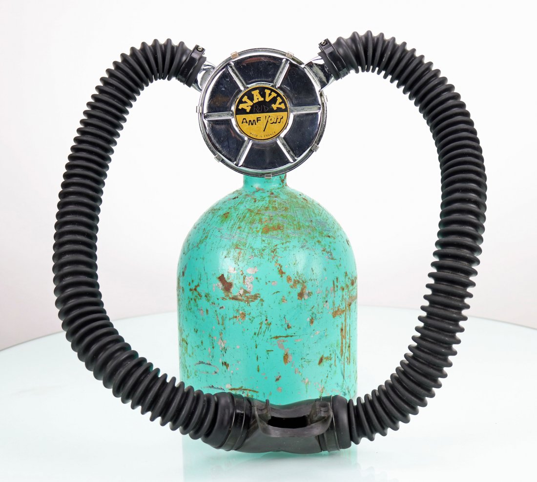 Voit AMF Navy V66 1960s Double Hose Regulator (1 of 5)