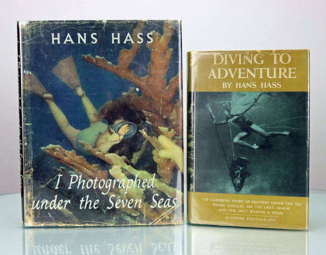 Hans Hass English 2 Book Collection 1950s (1 of 2)