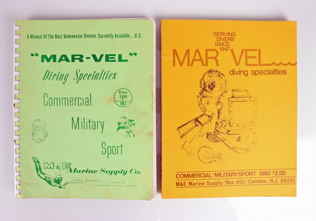 1967 & 1980 Mar-Vel Diving Equipment Catalogs (1 of 1)