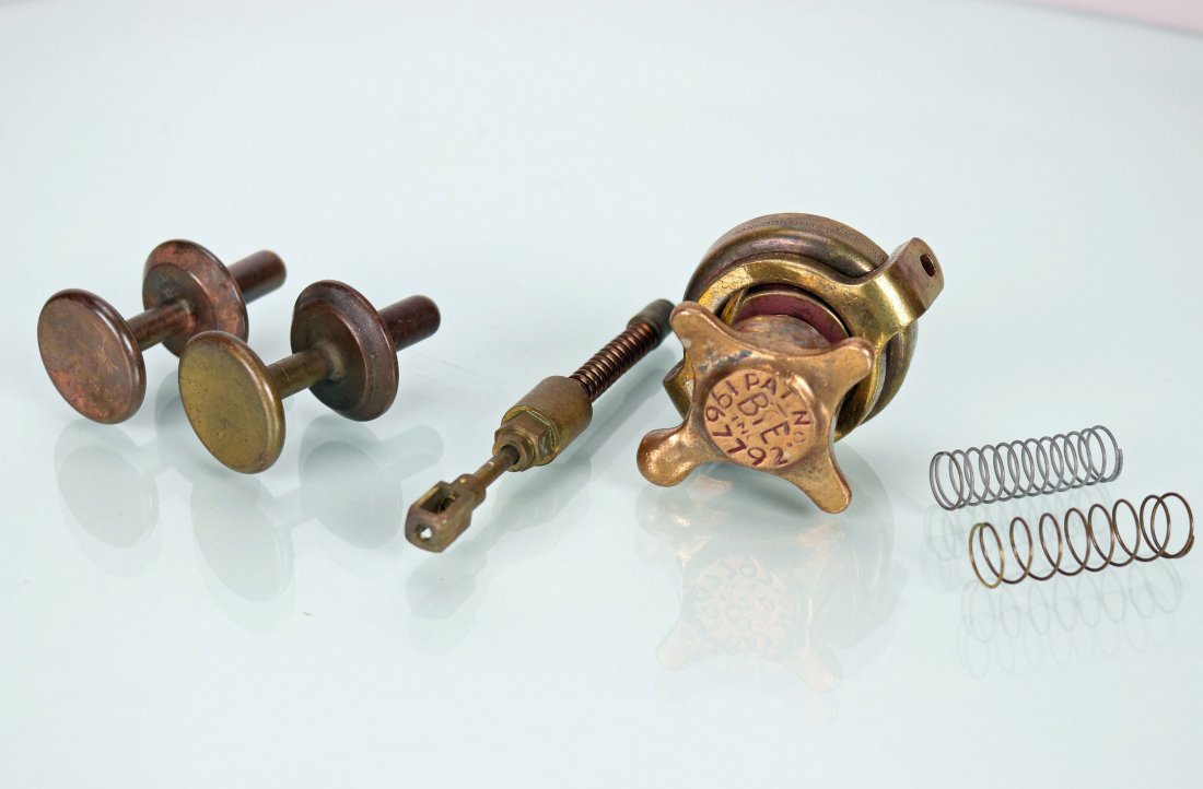 Batteryless Telephone Equipment Exhaust Valve + Parts (1 of 3)