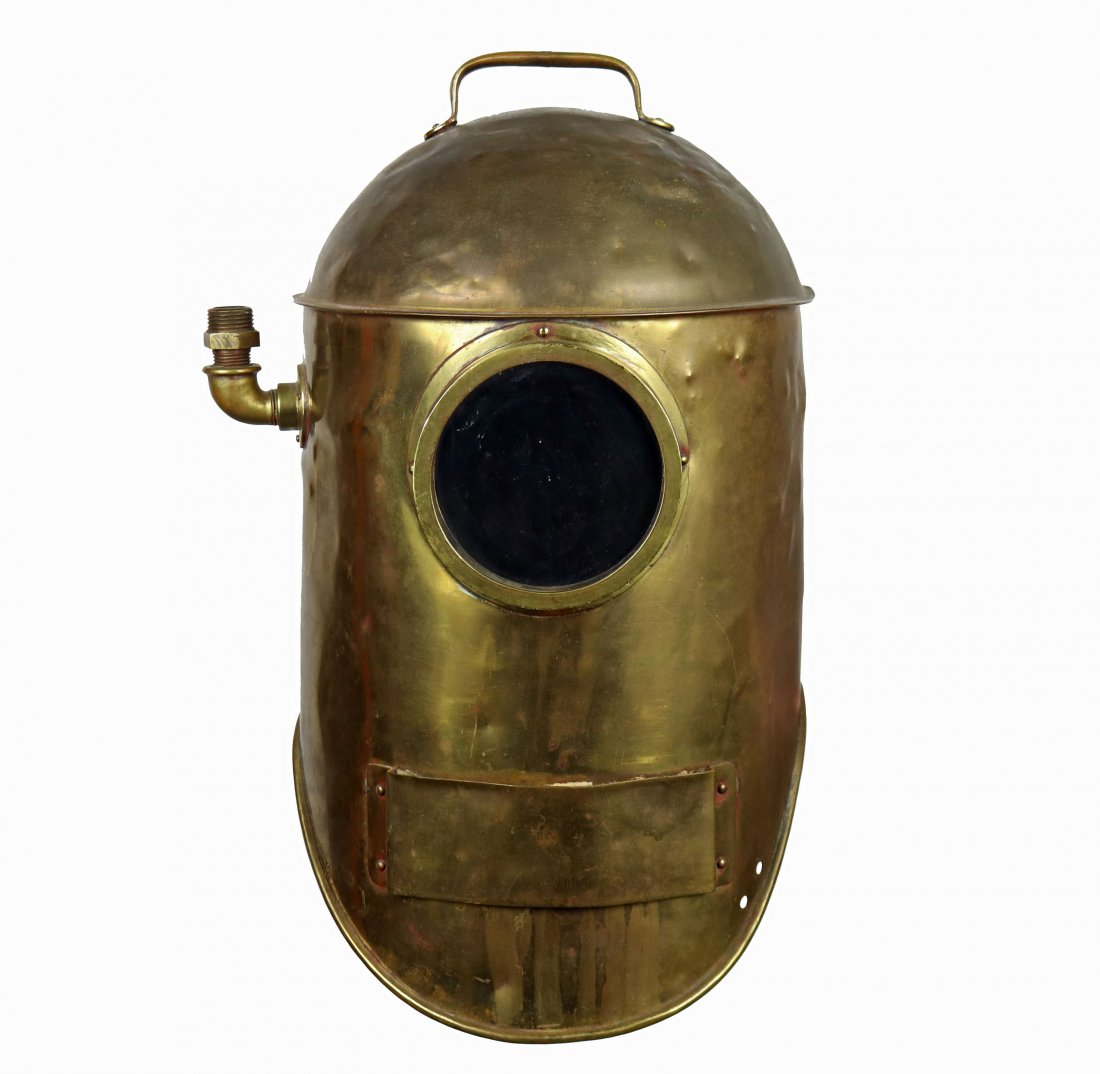 1915 Miller Dunn Divinhood Brass Diving Helmet 1st One? (1 of 15)