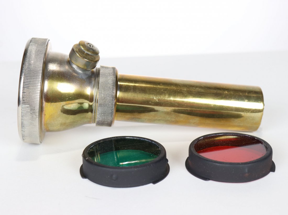 Vintage Russian / Soviet Divers Flashlight With 3 Lenes (1 of 5)