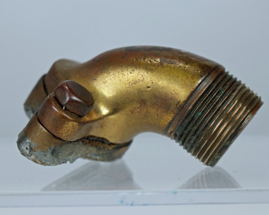 Vintage Diving Helmet Communications Elbow Fitting (1 of 3)