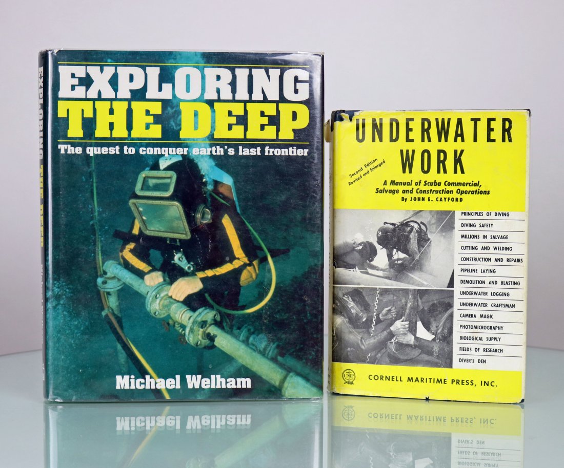 Underwater Work & Exploring The Deep 2 Book Lot (1 of 2)