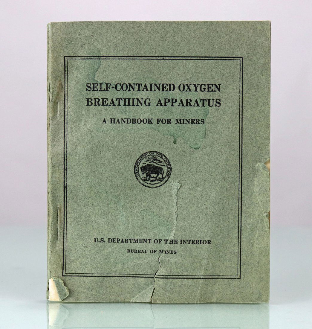 Self-Contained Oxygen Breathing Miners Book 1934 (1 of 4)