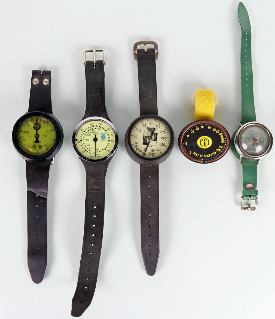 5 Depth Gauges Ocean Dynamics Farallon USD Healthways (1 of 2)