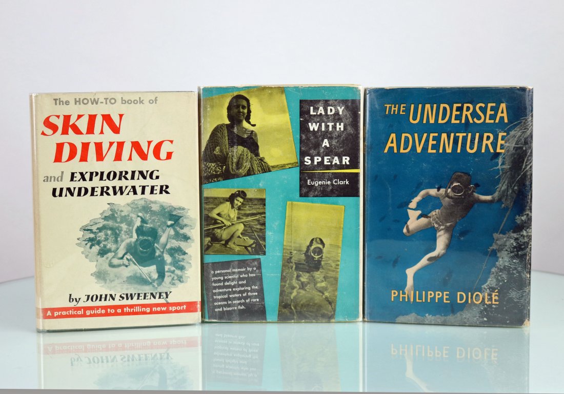 Skin Diving, Lady With A Spear, Undersea Adventure (1 of 3)