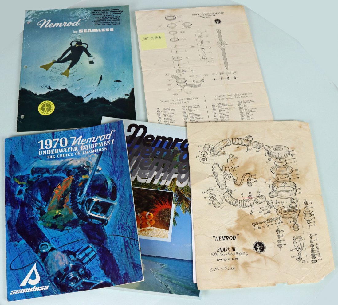 NEMROD Equipment Catalogs & Regulator & Gauge Diagrams (1 of 3)