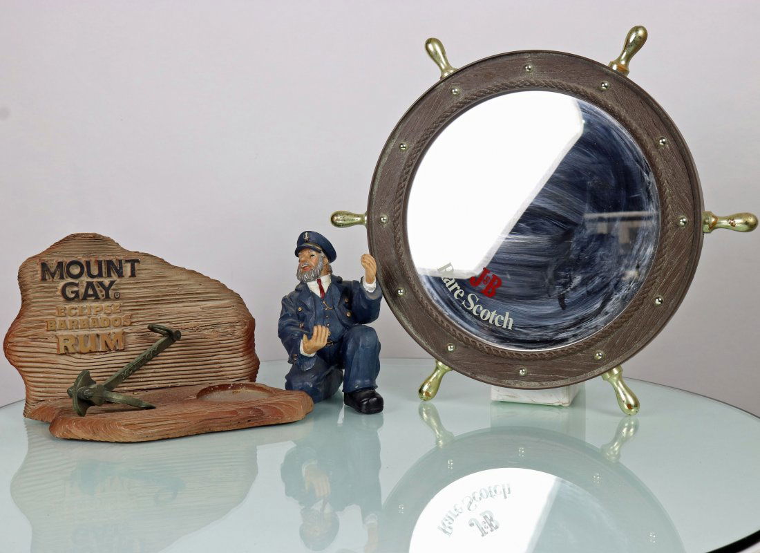 J&B Scotch, Mount Gay Rum, Captain Liquor Display Items (1 of 1)