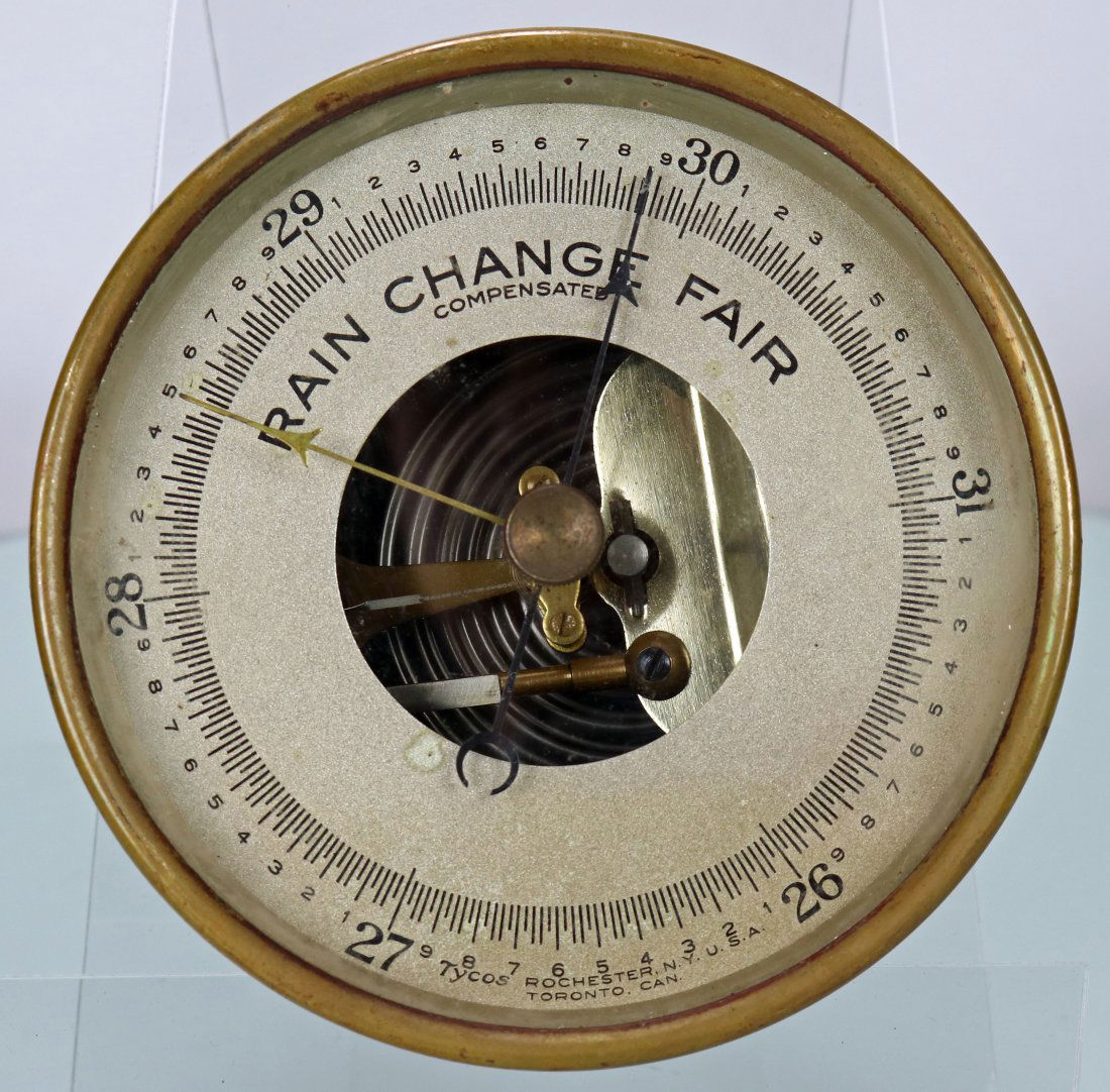 Vintage Tycos Barometer Compensated Gauge (1 of 3)