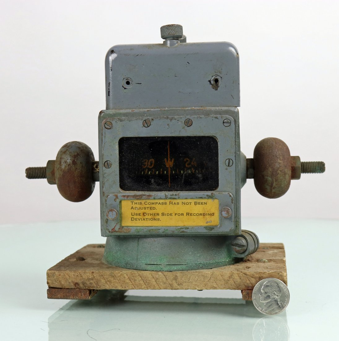 Possible Military Miniature Binnacle or Compass (1 of 4)