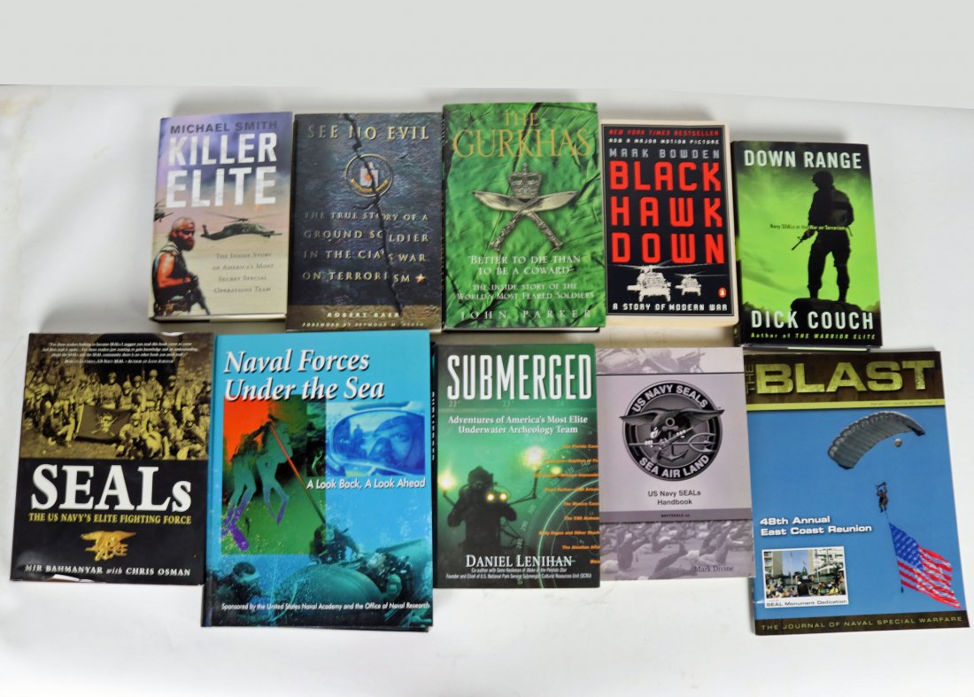 US Navy Seal & Related Book Lot #2 (1 of 1)