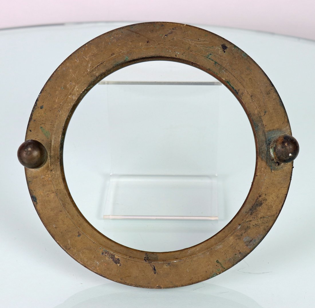 Japanese Korean, Chinese Diving Helmet Brass Faceplate (1 of 3)