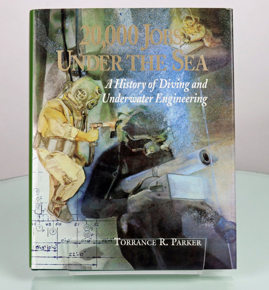 Torrance Parker Twice Signed 20,000 Jobs Under the Sea (1 of 2)