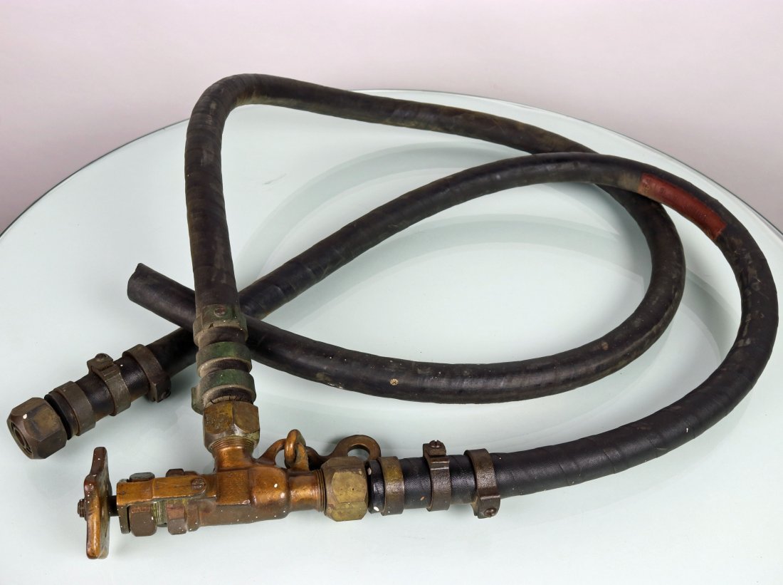 Mark V Air Control Valve, 1964 Whip & Section of Hose (1 of 2)