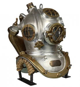 US Navy Mark V Mixed Gas Diving Helmet, The Widow Maker