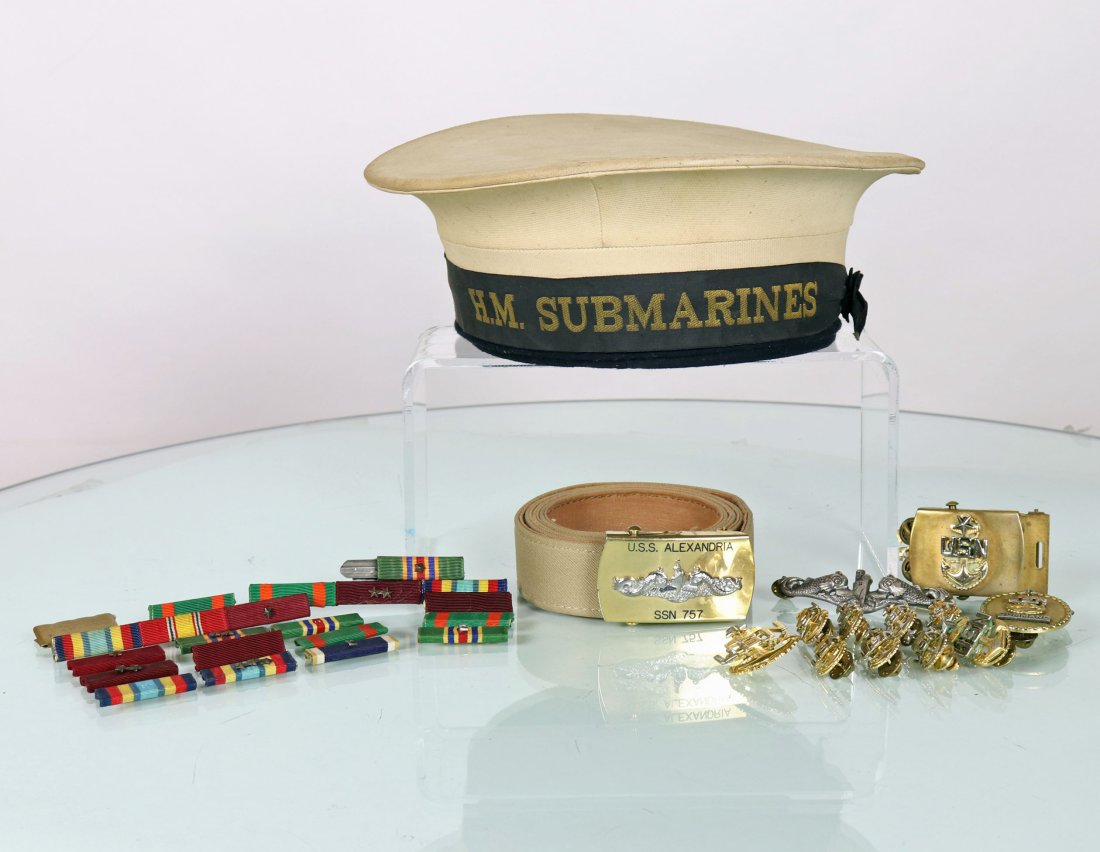 US & UK Submarine Uniform Memorabilia (1 of 4)