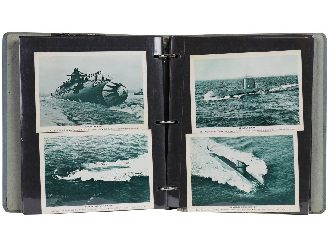Binder Full Of Submarine Photos & Documents 1960s (1 of 5)