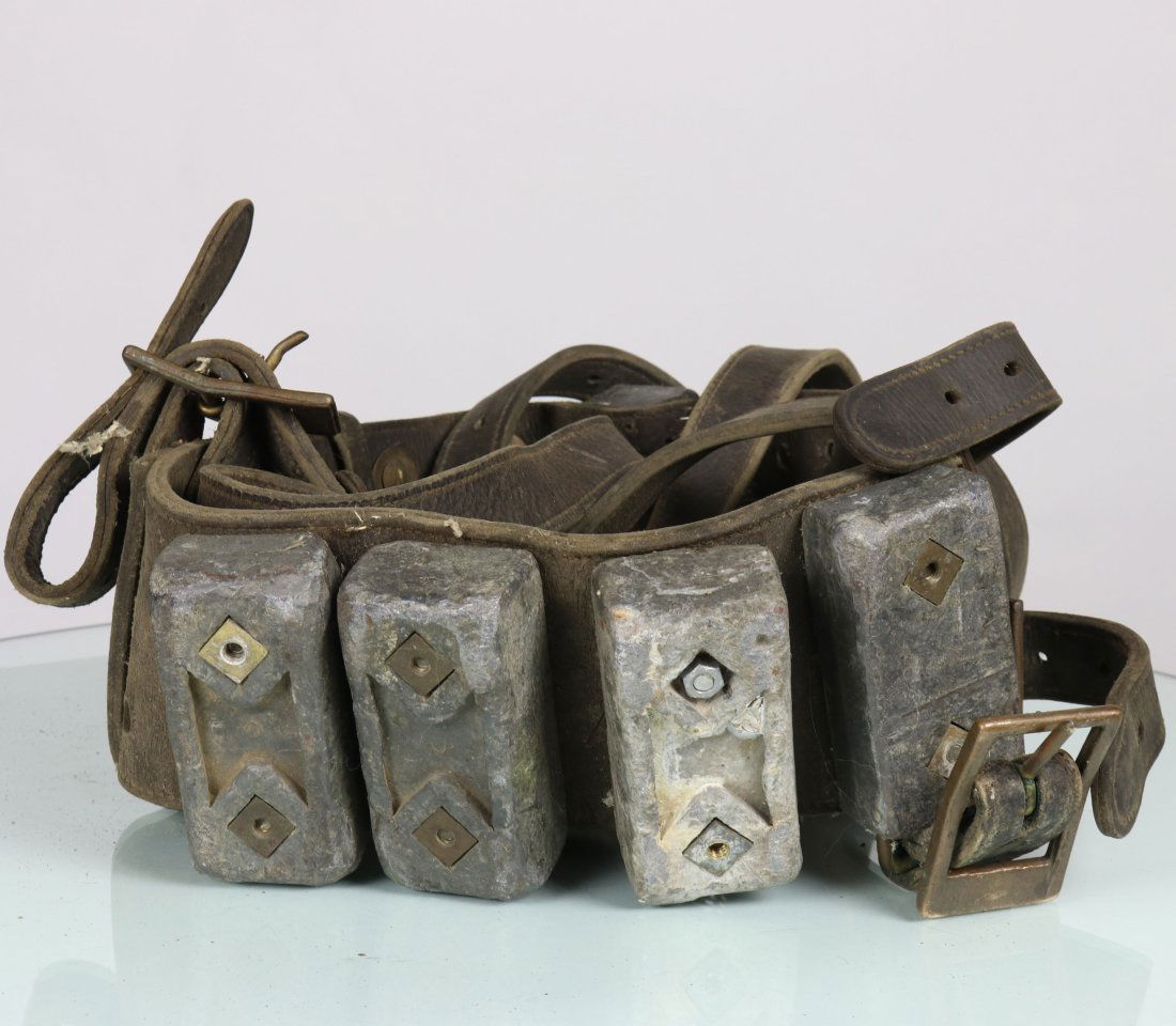 Leather Divers Weight Belt w/ Lead Weighs (1 of 3)