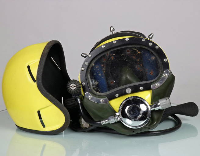 Kirby Morgan Scuba Diving Helmet / Dive Helmet