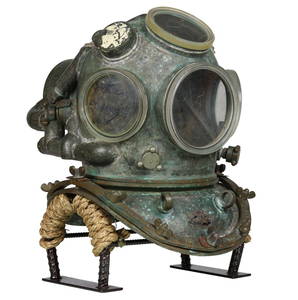 Yokohama Helium Diving Helmet Unique  Design!