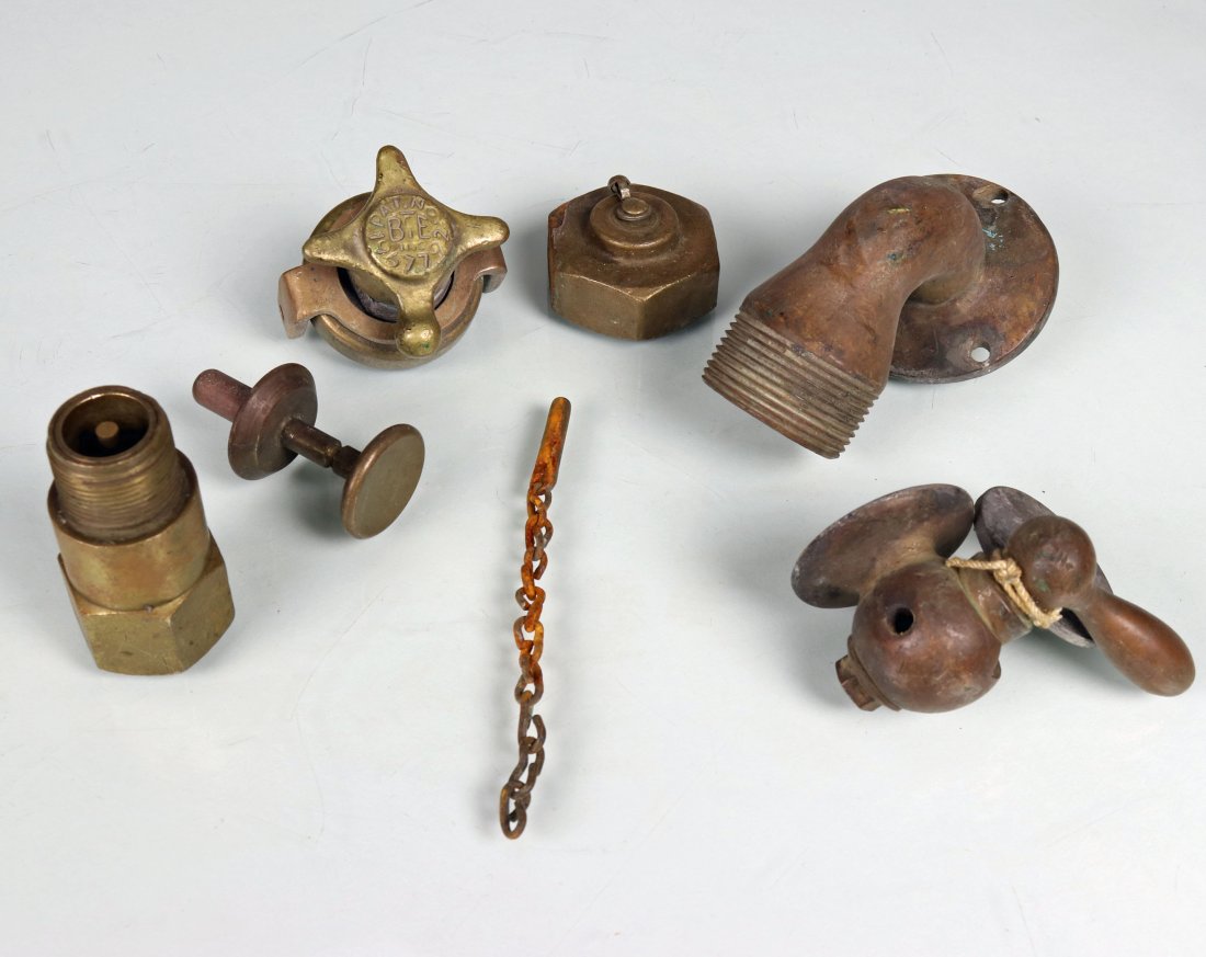 Mark V Diving Helmet Parts Grouping (1 of 1)