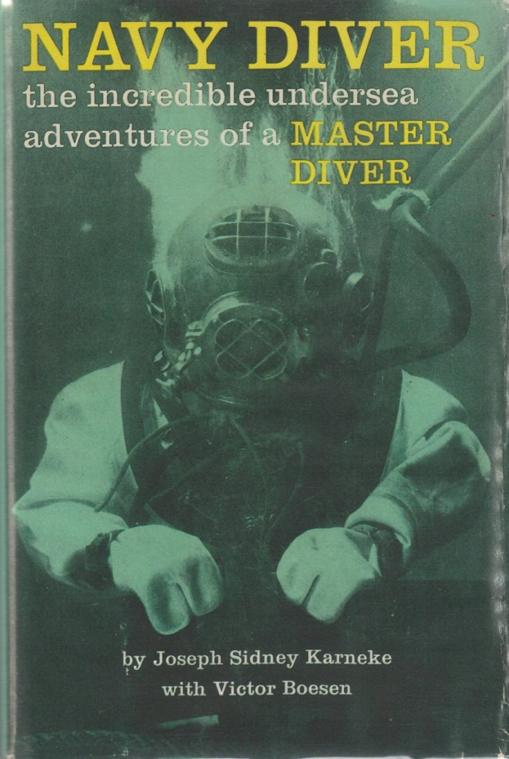 US Navy Master Diver Mark V Heo2 Book (1 of 7)
