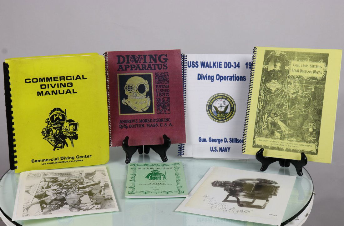Vintage Dive Manual, Catalog, Book & Photo Grouping (1 of 2)