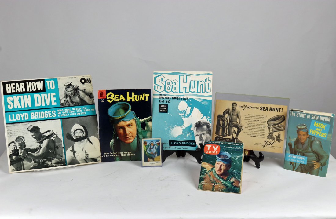 Sea Hunt Lloyd Bridges 50s & 60s Memorabilia Collection (1 of 14)