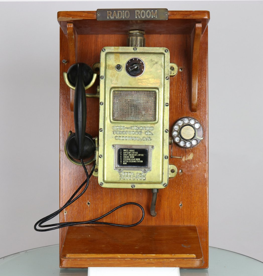 Authentic Hose McCann Engine Room Telephone (1 of 5)