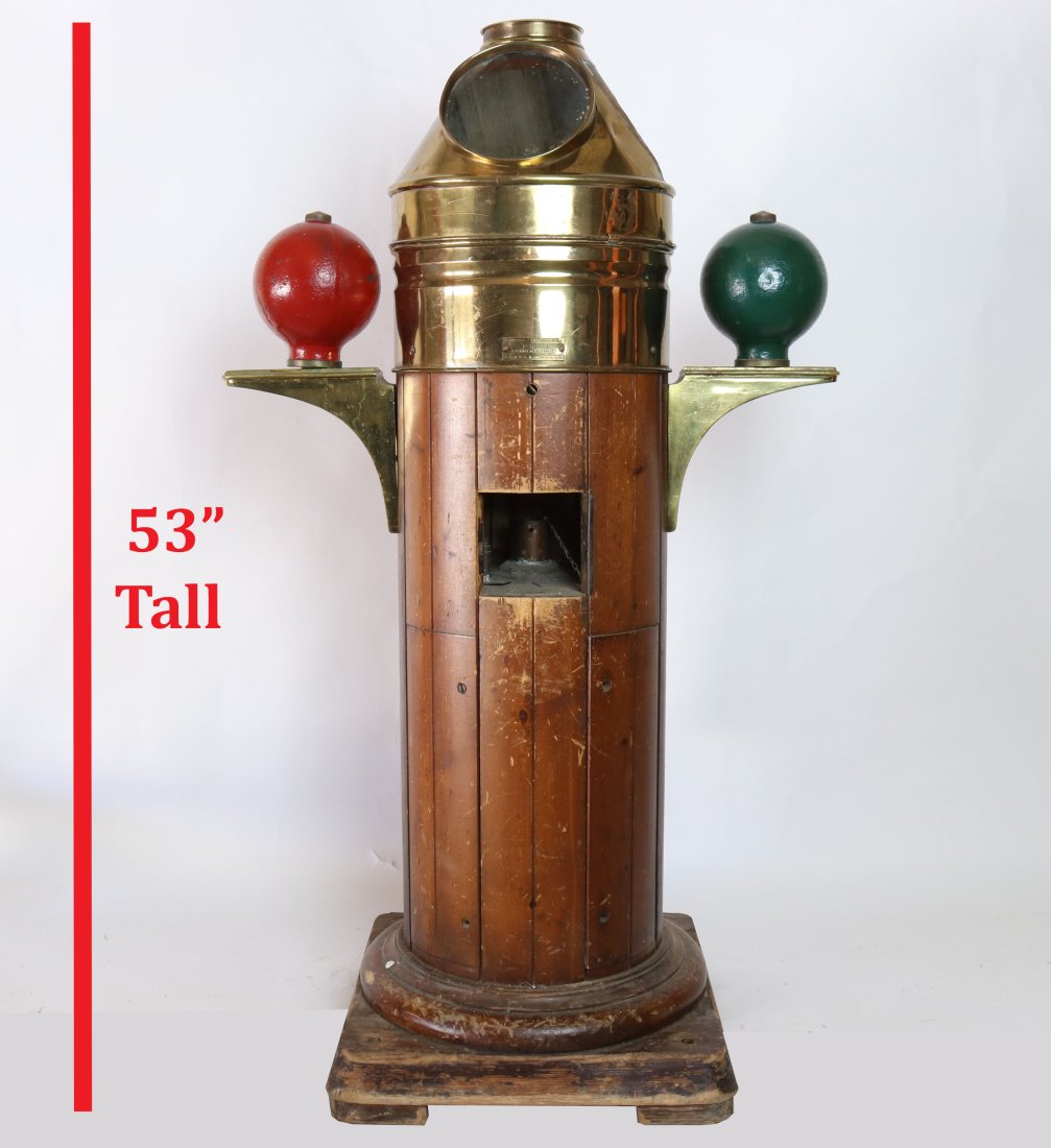 Bergen Nautik Large Ship Binnacle Compass Instrumenter (1 of 9)