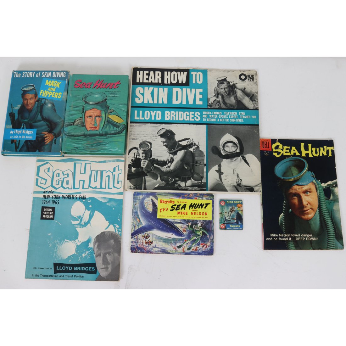 Lloyd Bridges Sea Hunt Collection of 7 Items (1 of 6)