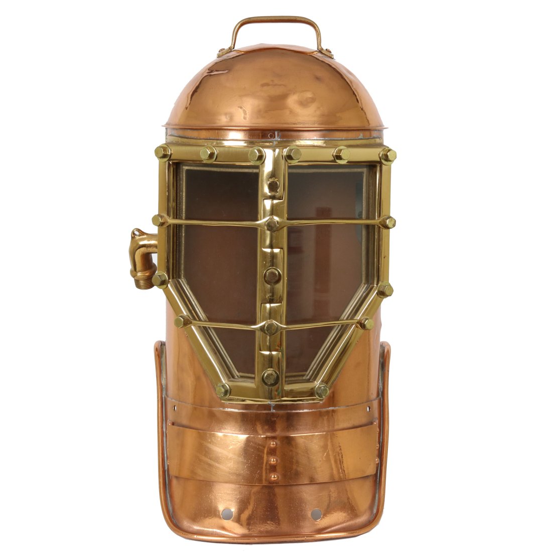 Early 1925-26 Miller Dunn Divinhood Style 2 Helmet (1 of 11)