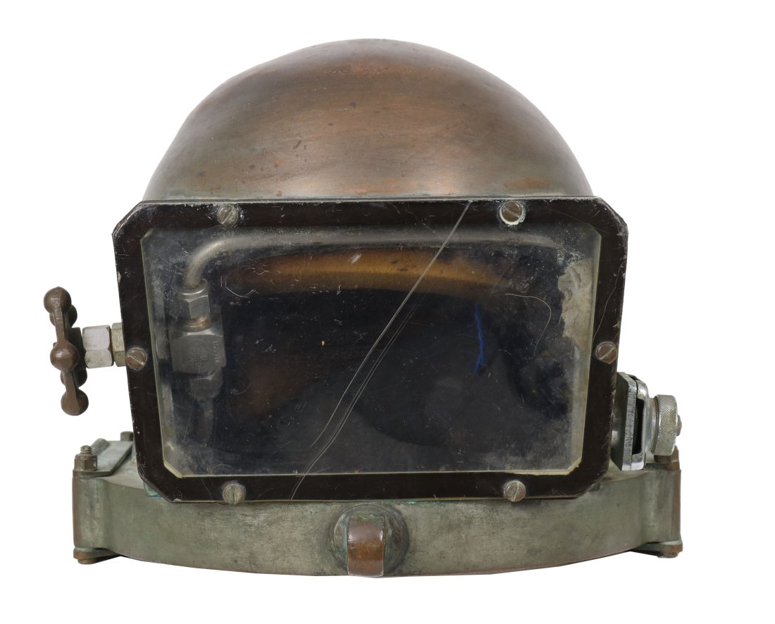 1968 DESCO Free Flow Diving Helmet Serial #2 (1 of 9)