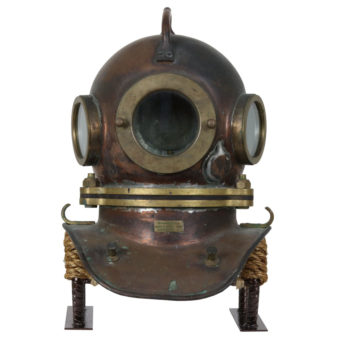 1979 USSR 3 Bolt Diving Helmet Factory 28 (1 of 12)