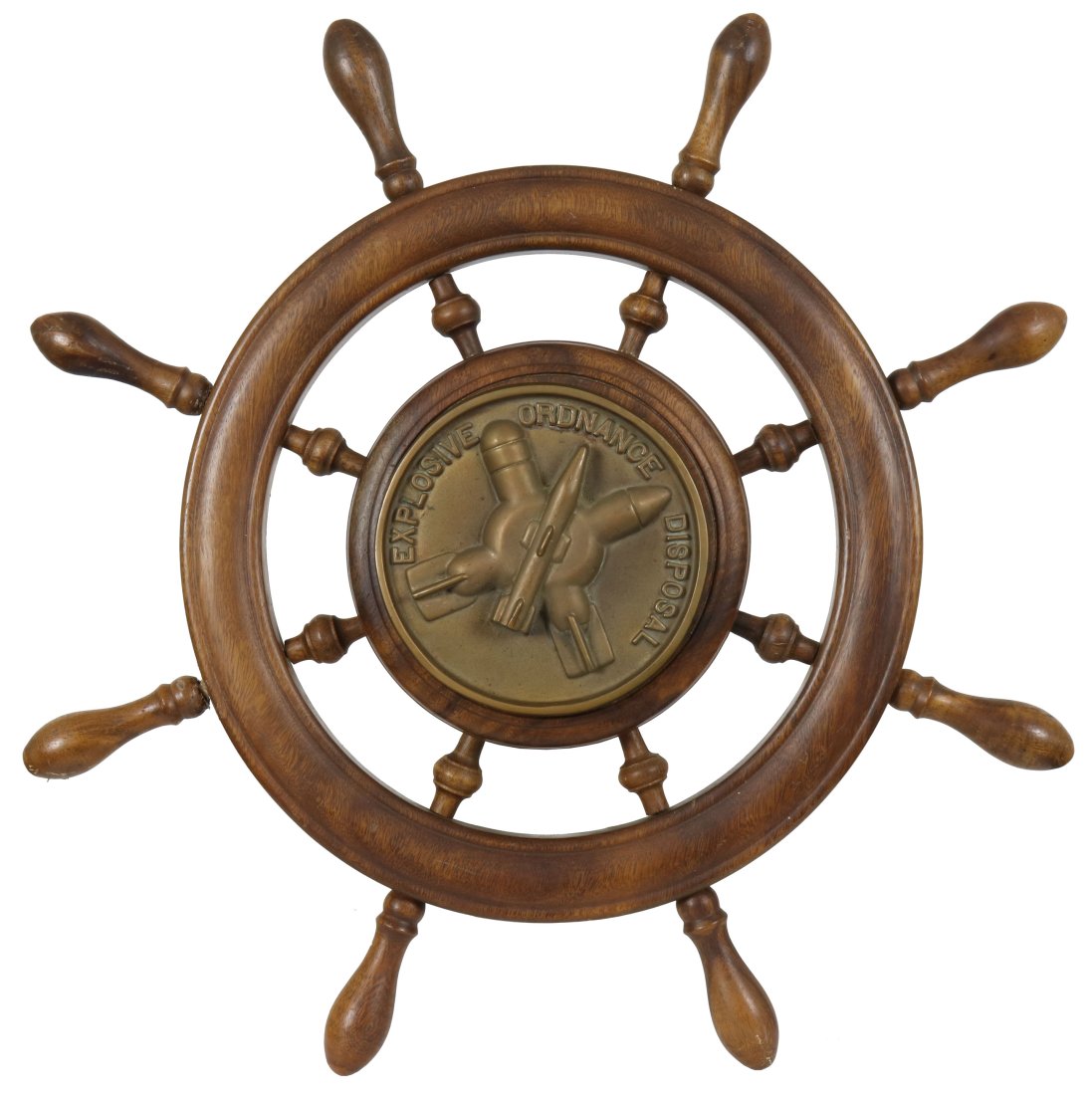 Explosive Ordnance Disposal Ships Wheel Graduation Plaque (1 of 1)