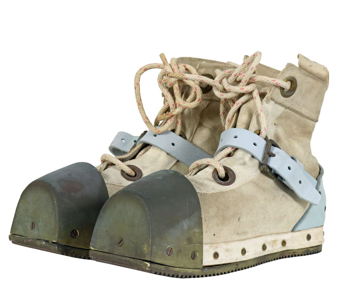 Morse Diving Equipment Brass & Canvas Divers Boots Like New (1 of 6)