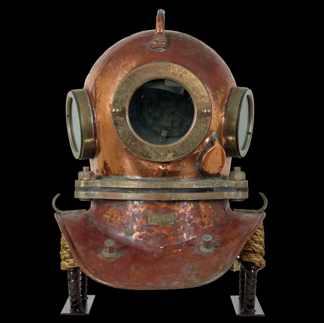 Russian 3 Bolt 3 Light Leningrad Diving Helmet 1992 (1 of 9)