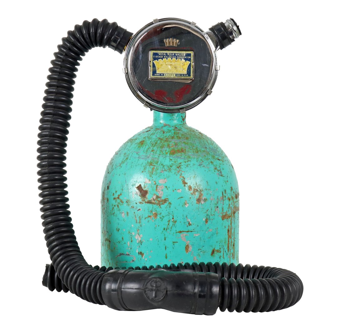 1960s US Divers Royal Aqua Master Double Hose Regulator (1 of 4)