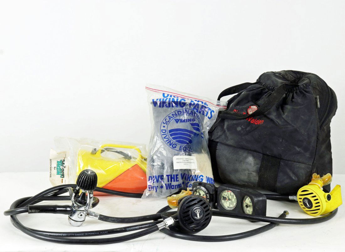 Professional Diving Equipment Grouping (1 of 2)
