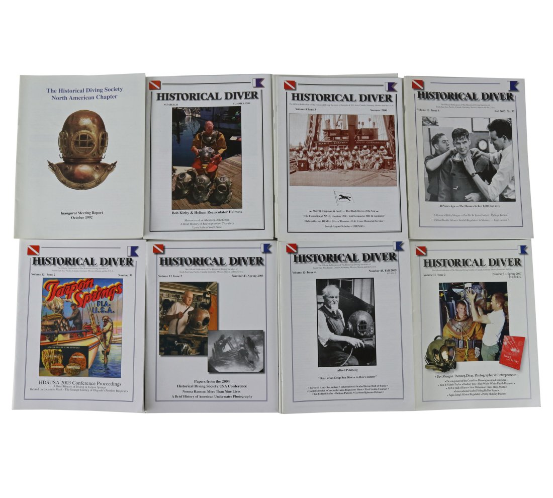 HDS Historical Diver Magazine 1st 51 Issues + More (1 of 1)