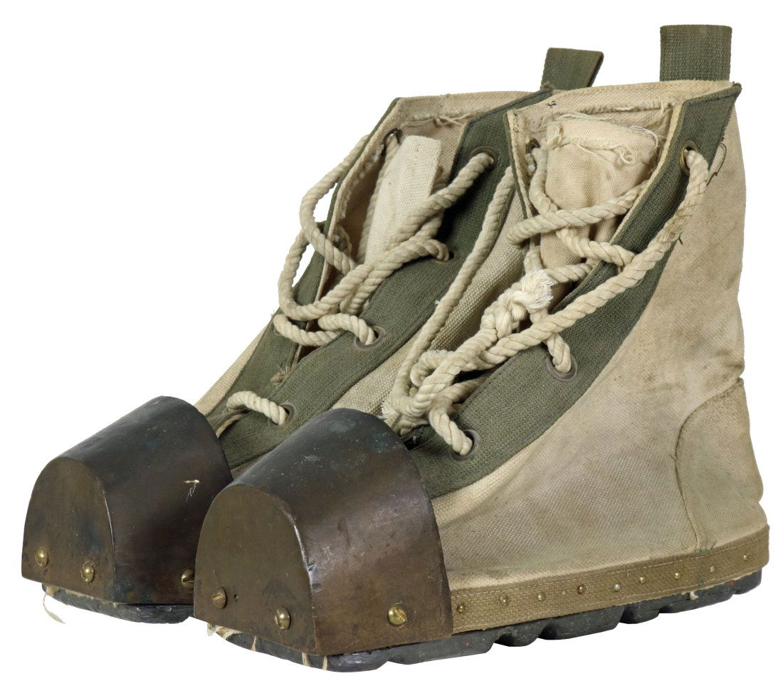 Lightweight Vintage Canvas Divers Boots Auction