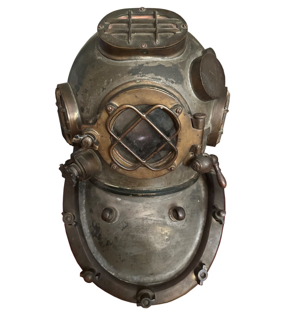Rare 1916 Aj Morse & Son Us Navy Mark V Diving Helmet Auction
