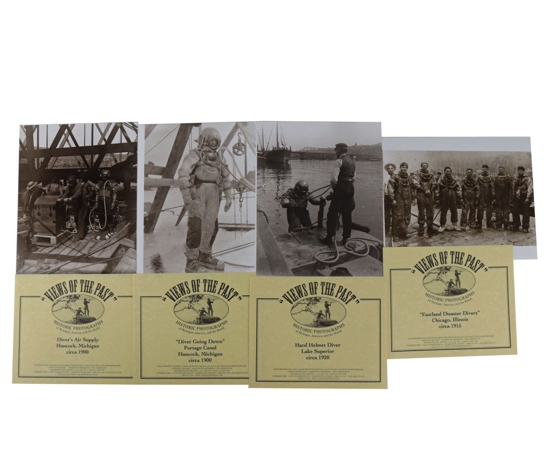 Vintage Diving Helmet Photographs Collection #5 (1 of 1)