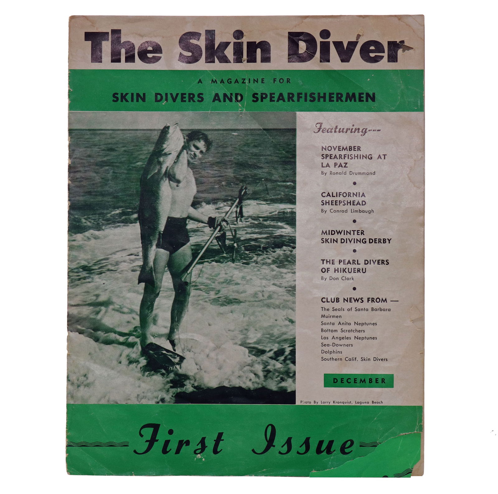 The Skin Divers Magazine Issue #1 December 1951 (1 of 2)